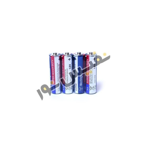 خرید و قیمت باتری قلمی اصلی ارزان قیمت وستینگهاوس مدل Super Heavy Duty (بسته 4 عددی)